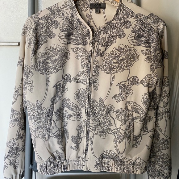 Floral Bomber Jacket - Picture 1 of 3